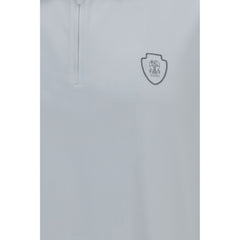 Brunello Cucinelli White Polyamide Polo Shirt