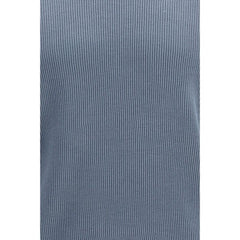 Brunello Cucinelli Blue Cotton Polo Shirt
