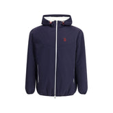 Brunello Cucinelli Blue Nylon Shell Jacket