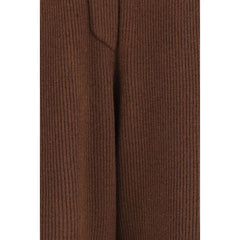 Brunello Cucinelli Brown Cashmere Casual Pants