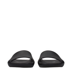 The Row Black Cotton Slippers