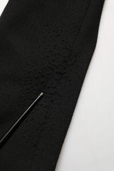 Dolce & Gabbana Black Logo Crest SingleBreasted Coat Blazer