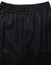 Dolce & Gabbana Black Mid Waist Cargo Jogger Sweatpants Pants