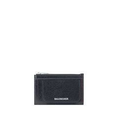 Balenciaga Black Lamb Ovis Aries Aries Wallet