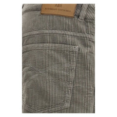 Brunello Cucinelli Bicolor Cotton Casual Pants
