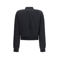 Alexander McQueen Black Polyester Bomber