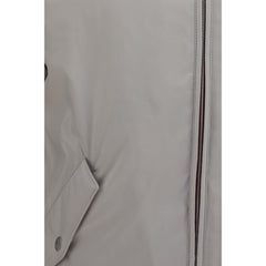 Brunello Cucinelli Gray Polyester Shell Jacket