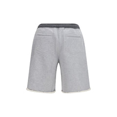 Brunello Cucinelli Gray Cotton Bermuda Shorts