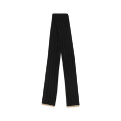 Brunello Cucinelli Black Cashmere Scarf