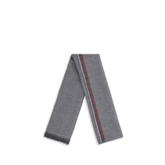 Brunello Cucinelli Gray Cashmere Scarf
