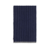 Brunello Cucinelli Blue Cashmere Foulard