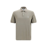 Brunello Cucinelli Bicolor Cotton Polo Shirt