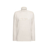 Brunello Cucinelli Beige Cashmere Turtleneck