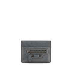 Balenciaga Gray Lamb Ovis Aries Wallet