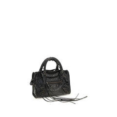 Balenciaga Black Lamb Ovis Aries Aries Handbag