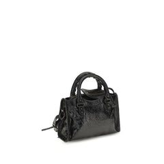 Balenciaga Black Lamb Ovis Aries Aries Handbag