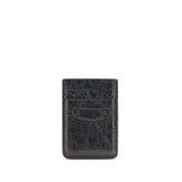 Balenciaga Black Lamb Ovis Aries Aries Wallet