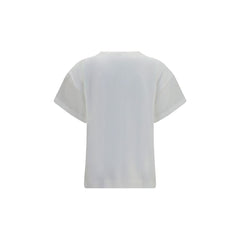 Brunello Cucinelli White Cotton T-Shirt
