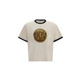 Versace Beige Cotton T-Shirt