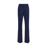Balenciaga Blue Wool Oves Aries Pants