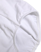 Dolce & Gabbana White Logo Waistband Coulotte Panty Underwear