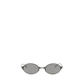 Alexander McQueen Gray Metal Sunglasses