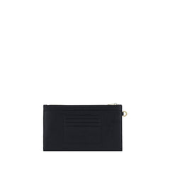 Saint Laurent Black Calf Leather Bos Taurus Clutch Bag