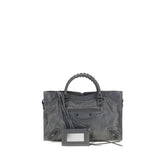 Balenciaga Gray Lamb Ovis Aries Aries Handbag