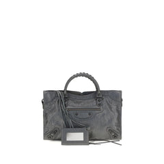Balenciaga Gray Lamb Ovis Aries Shoulder Bag