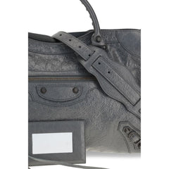 Balenciaga Gray Lamb Ovis Aries Shoulder Bag