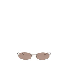 Balenciaga Silver Metal Sunglasses