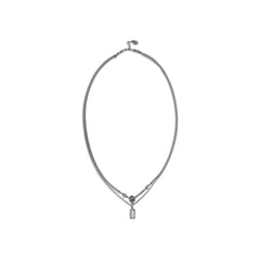 Alexander McQueen Silver Brass Necklace