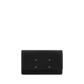 Maison Margiela Black Calf Leather Bos Taurus Wallet
