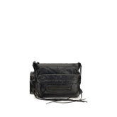 Balenciaga Black Lamb Ovis Aries Aries Shoulder Bag