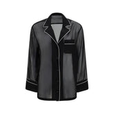Dolce & Gabbana Black Silk Shirt