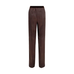Tom Ford Brown Silk Casual Pants
