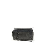 Balenciaga Black Lamb Ovis Aries Aries Wallet