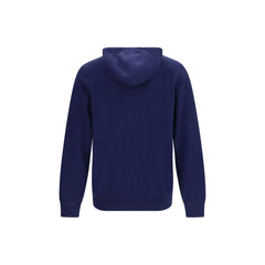 Brunello Cucinelli Blue Cashmere Sweatshirt