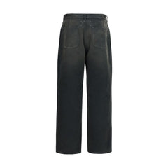 Maison Margiela Gray Cotton Casual Pants