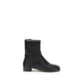 Maison Margiela Black Calf Leather Bos Taurus Ankle Boots