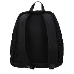 Versace Black Fabric Backpack