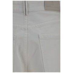 Brunello Cucinelli Beige Cotton Jeans Denim