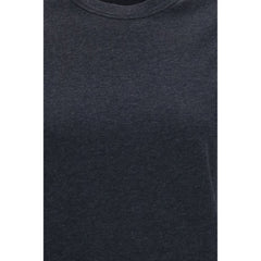 Brunello Cucinelli Gray Cotton T-Shirt