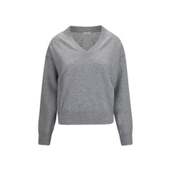 Brunello Cucinelli Gray Cashmere Sweater