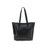 Balenciaga Black Lamb Ovis Aries Aries Shoulder Bag