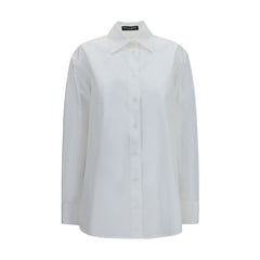 Dolce & Gabbana White Cotton Dress Shirt