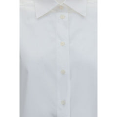 Dolce & Gabbana White Cotton Dress Shirt