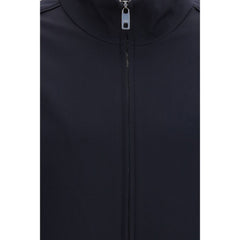 Dolce & Gabbana Blue Polyamide Full-Length Jacket