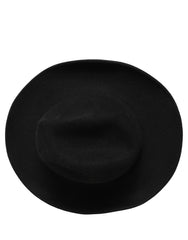 Dolce & Gabbana Men Black Classic Wide Brim Fedora Capello Hat