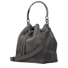 Jimmy Choo Gray Leather Handbag